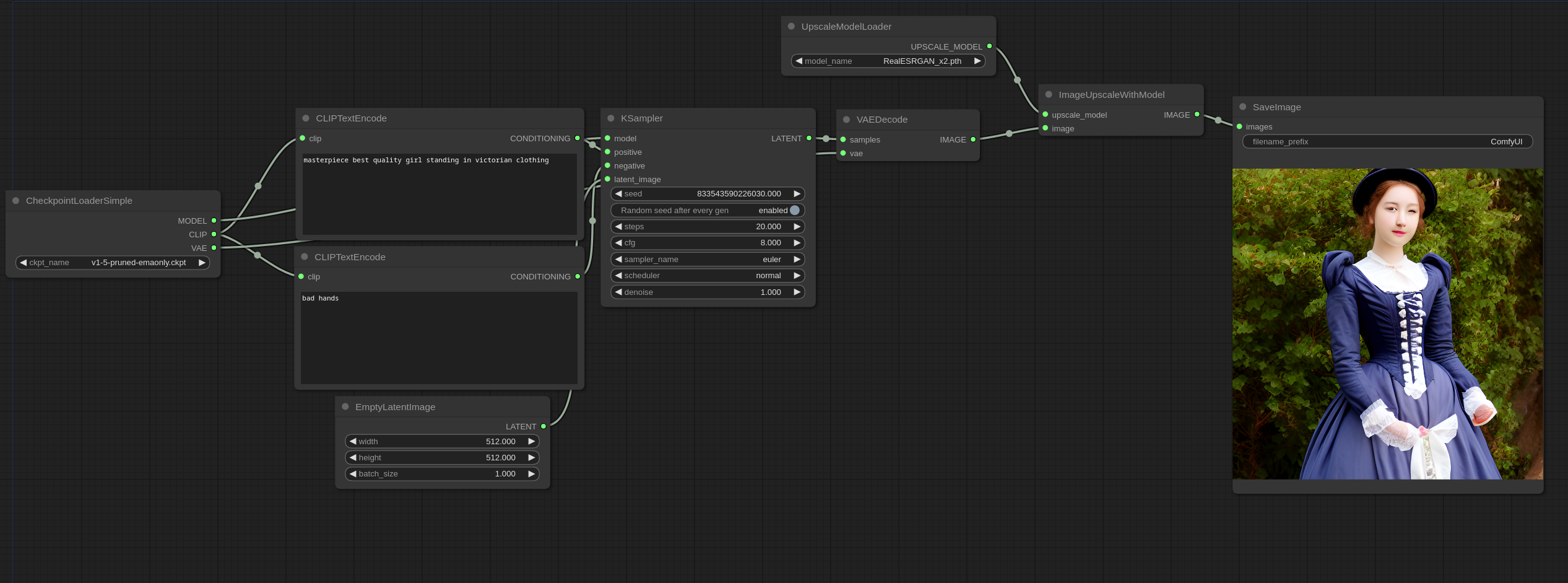 Upscale Model (ESRGAN) image